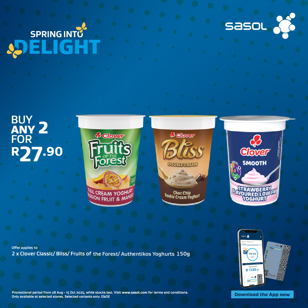 2 x Clover Classic- Bliss- Fruits of the Forest- Authentikos Yoghurts 150g