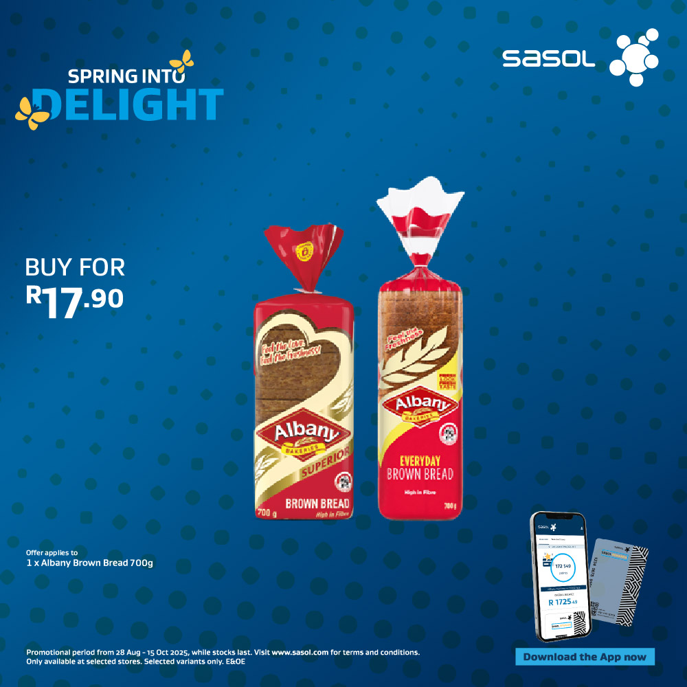 1 x Albany Brown Bread 700g