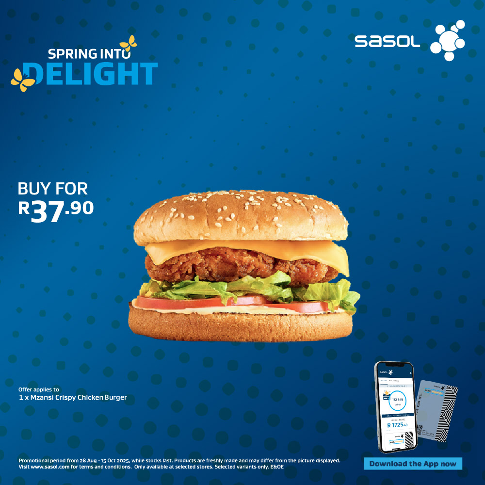 1 x Mzansi Crispy Chicken Burger