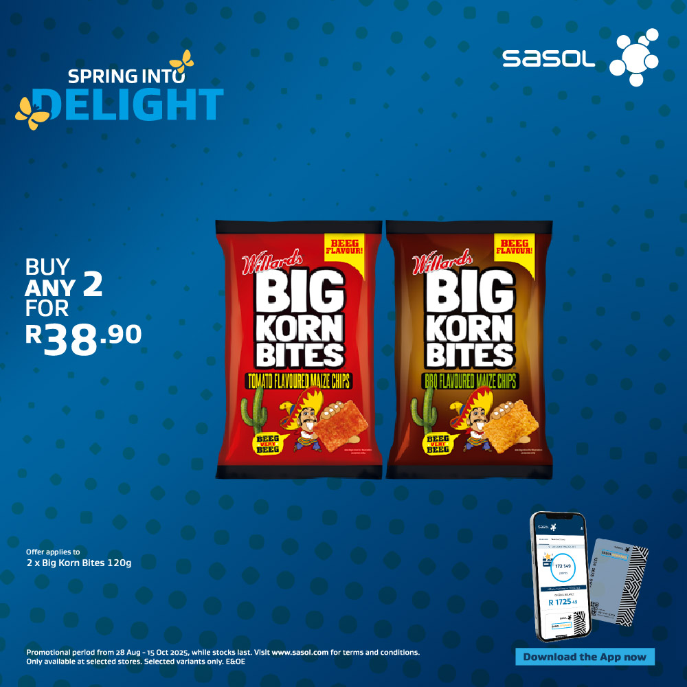 2 x Big Korn Bites 120g