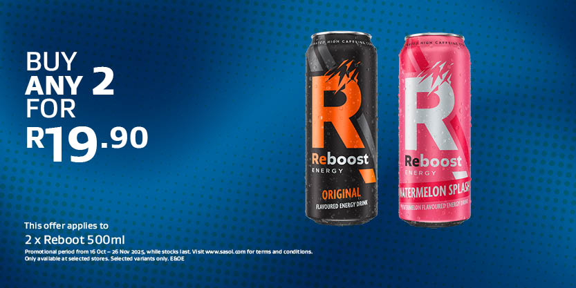 2 x Reboost 500ml