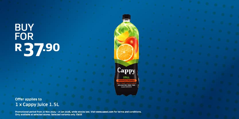1 x Cappy Juice 1.5L