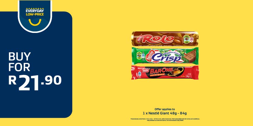 1 x Nestle Giant 48g - 84g