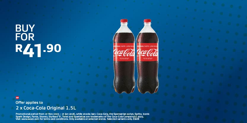 2 x Coca-Cola Original 1.5L (1)