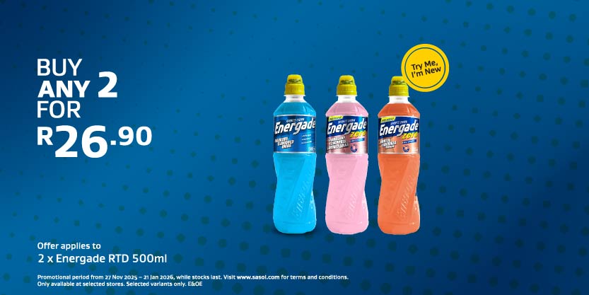2 x Energade RTD 500ml