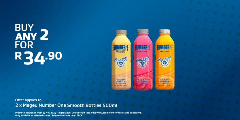 2 x Mageu Number One Smooth Bottles 500ml_0
