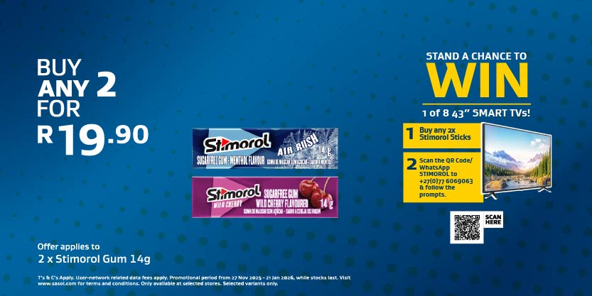 2 x Stimorol Gum 14g